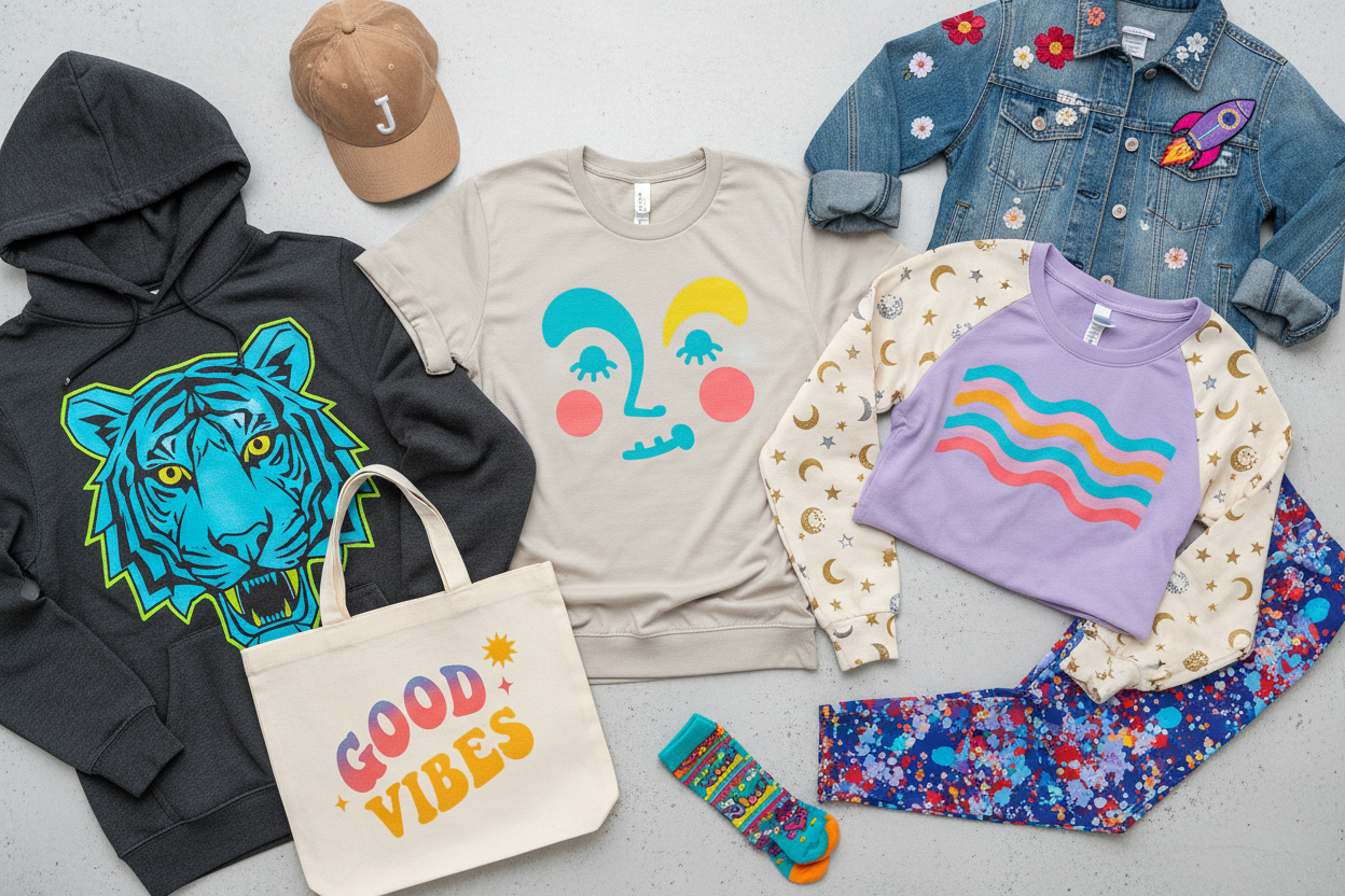 Custom Apparel Cover Photo