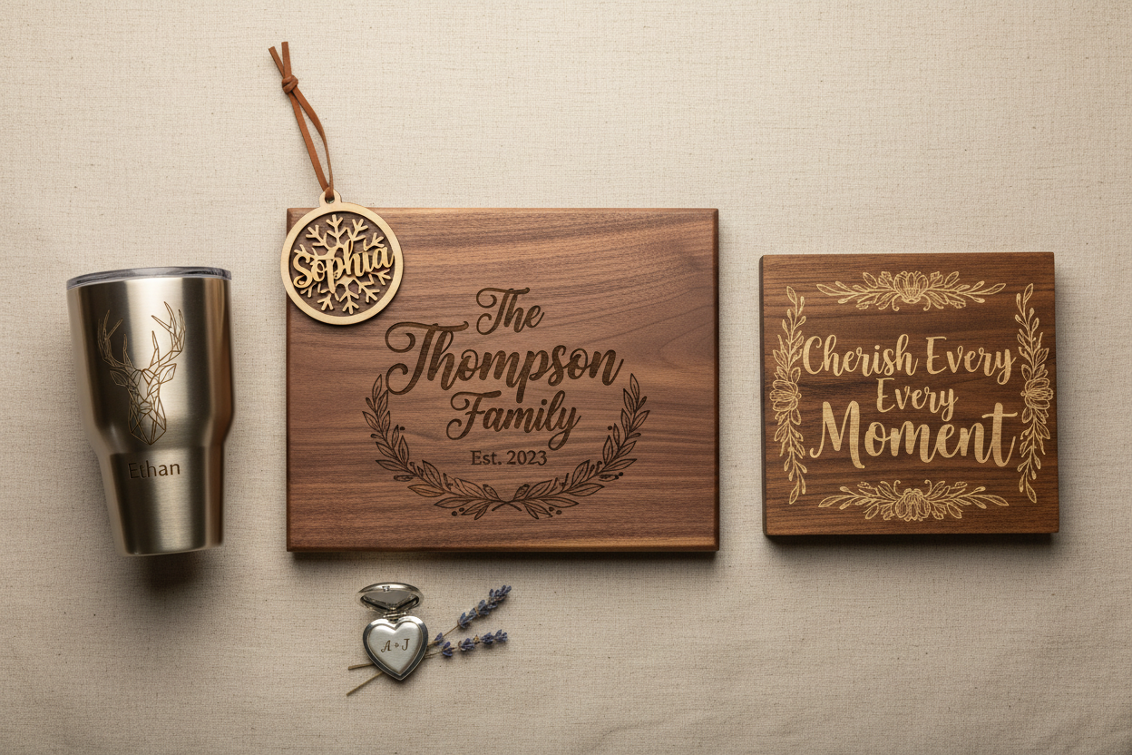 Laser Engraved Gifts Cover Photo