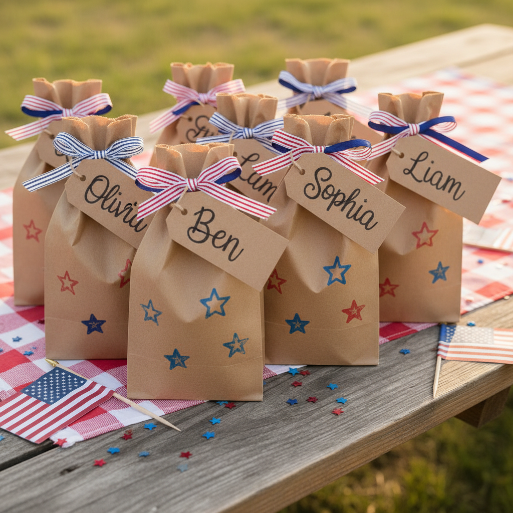 4th of July Favor Bags