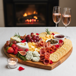 Board with Charcuterie Spread
