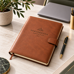Personalized PU leather notebook