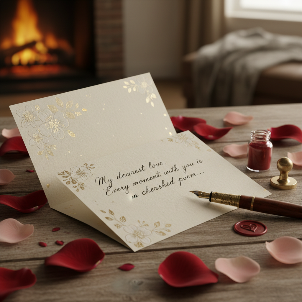Handwritten Letter Scene