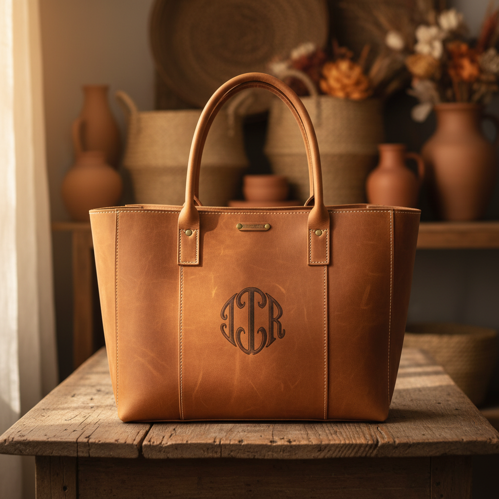 Leather Tote
