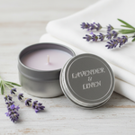 Sample Fresh Linen & Lavender Candle - Detail