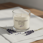 Sample Fresh Linen & Lavender Candle - Product