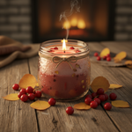 Wild Cranberry Aspen soy candle