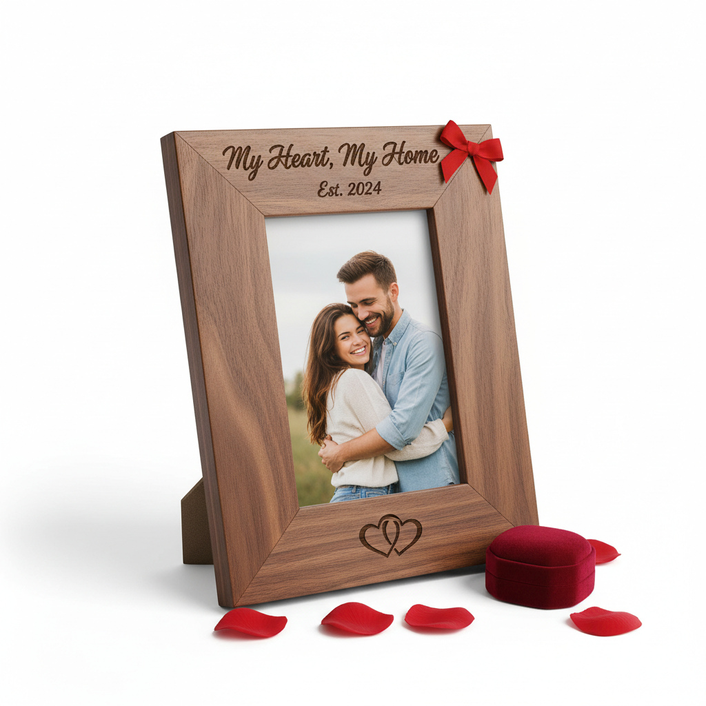 Wooden Frame Product Shot